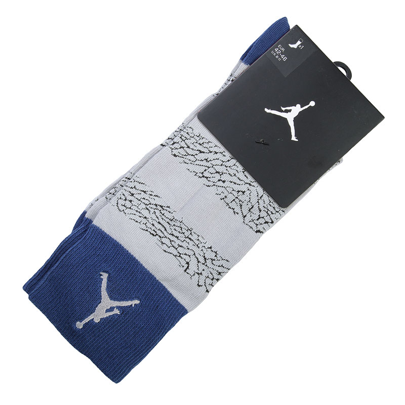 Мужские носки Jordan Jordan Elephant Striped (647688-015)  - цена, описание, фото 1
