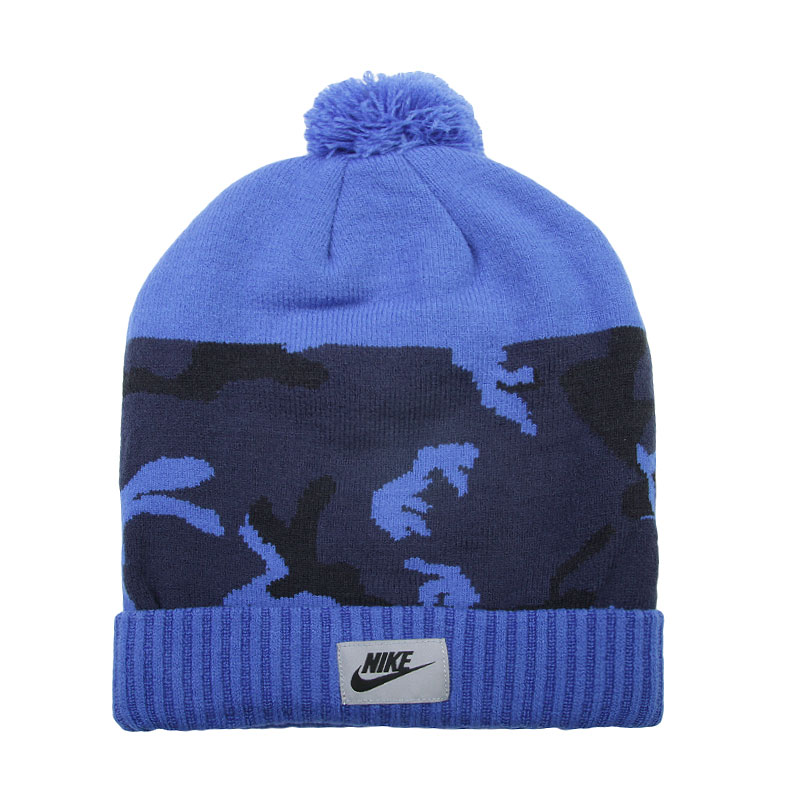 Шапка Nike Camo Pom (688788-480)  - цена, описание, фото 1
