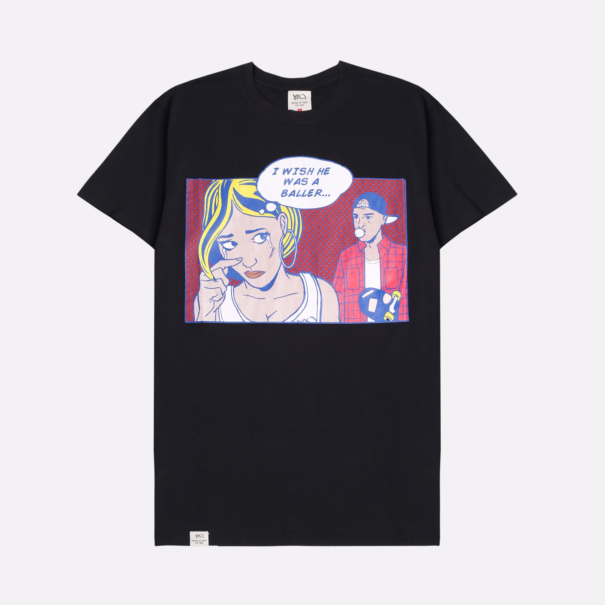 Мужская футболка K1X Wish He Was A Baller Tee (1200-0710/0606)  - цена, описание, фото 1