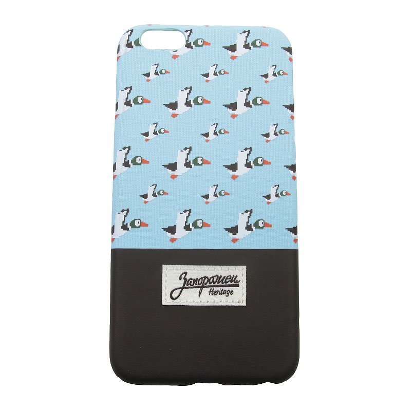 Чехол iphone 6+ Запорожец heritage Дичь 86 (Дичь86-blue/drk/brw)  - цена, описание, фото 1