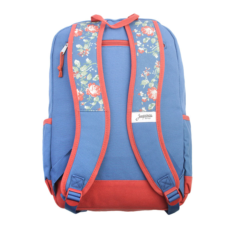  синий рюкзак Запорожец heritage Цветочки Цветочки-синий - цена, описание, фото 2
