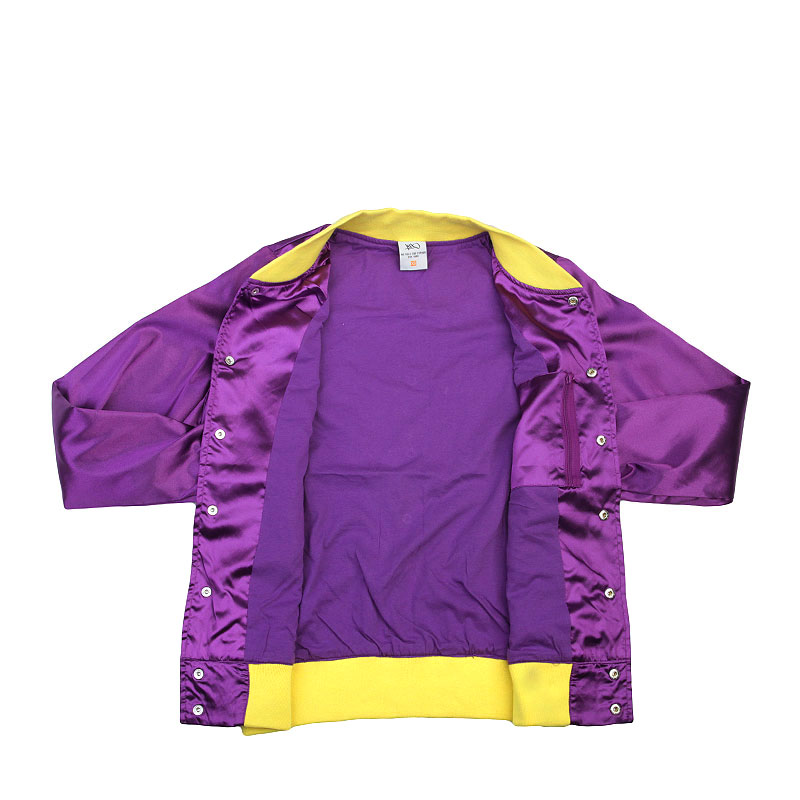 женская фиолетовая куртка K1x wmns Satin Varsity Jacket 6100-0058/6204 - цена, описание, фото 2