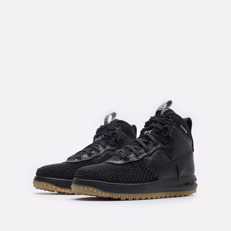 мужские черные ботинки Nike Lunar Force 1 Duckboot 805899-003 - цена, описание, фото 4
