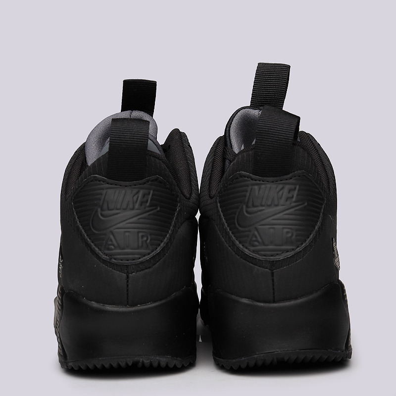 мужские черные ботинки Nike Air Max 90 Mid WNTR 806808-002 - цена, описание, фото 6