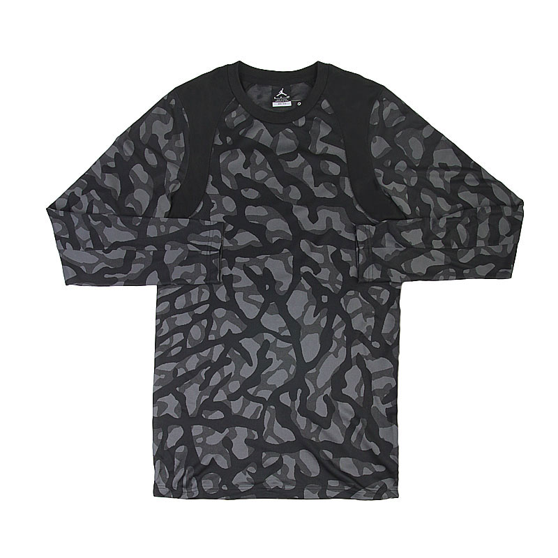 

Футболка Jordan L/S Top, Черный;серый