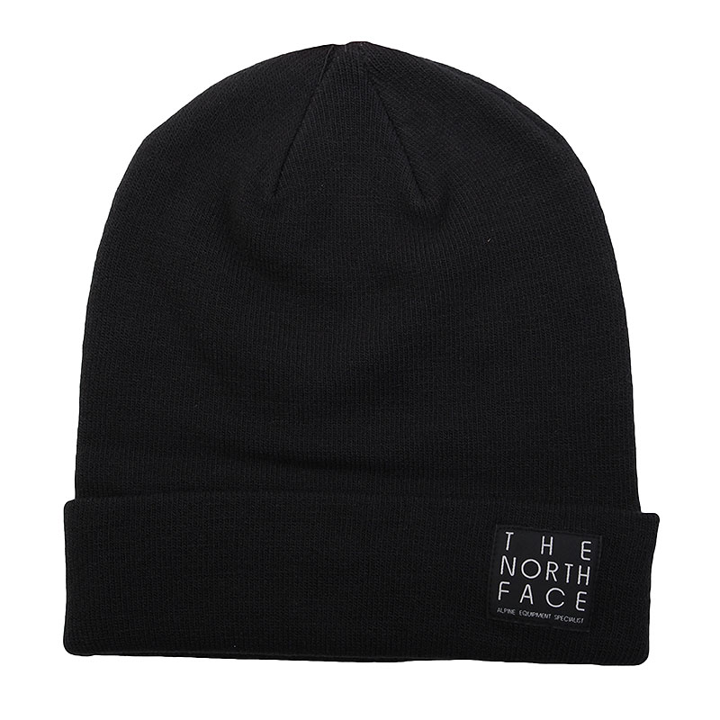 мужские черные шапки The North Face Dock Worker Beanie T0CLN5JK3 - цена, описание, фото 1