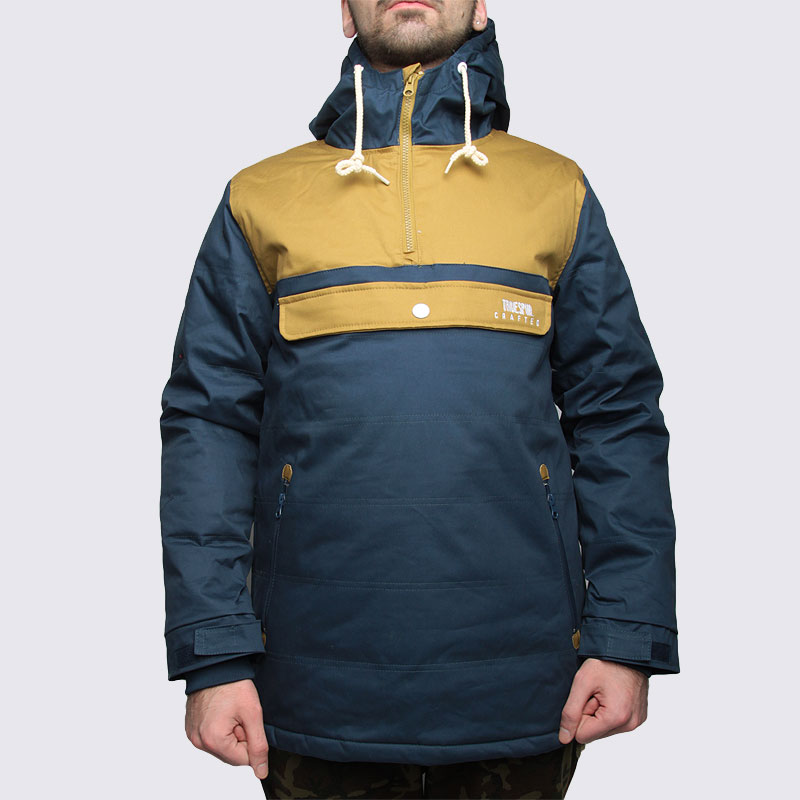 мужская синяя куртка True spin Анорак Cloud Jacket Blue/Bge Jacket-blue/bge - цена, описание, фото 3