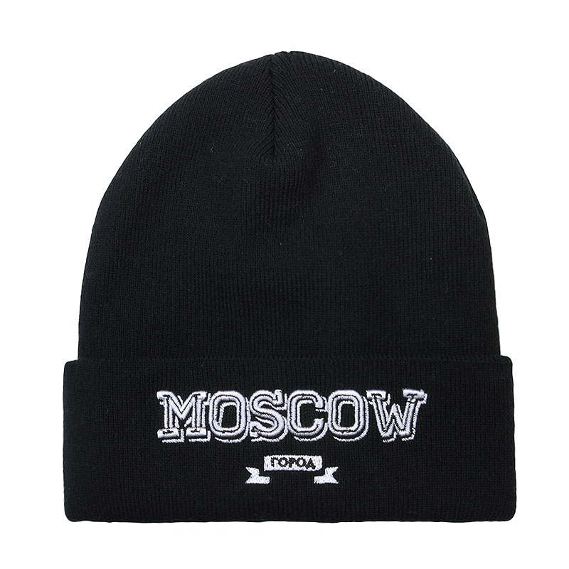 черная шапка True spin Moscow Moskow/black - цена, описание, фото 1