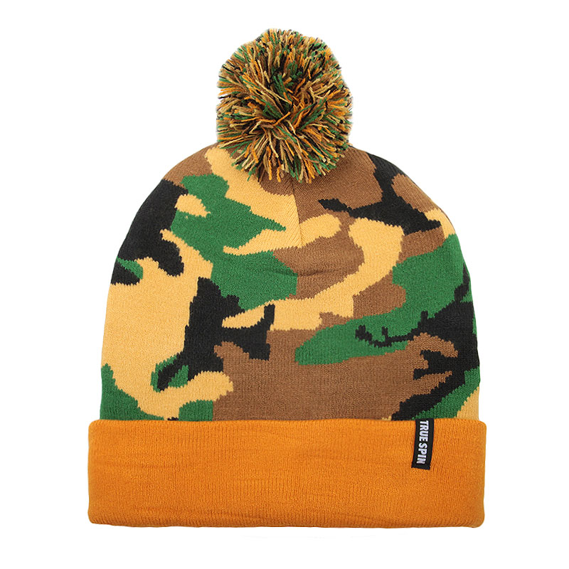 Шапка True spin Original Camo (Original Camo-orange)  - цена, описание, фото 1