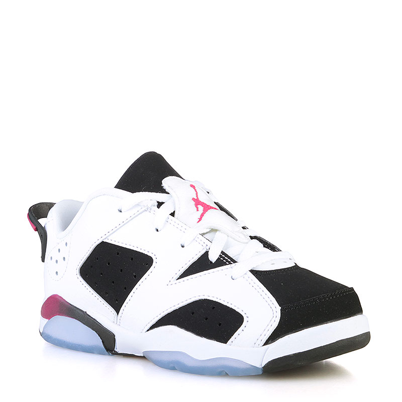 

Кроссовки Jordan VI Retro Low GP, Чёрный;белый;малиновый;голубой