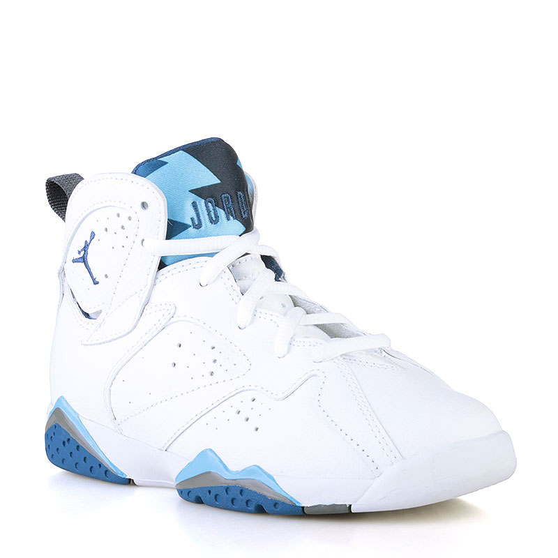 

Кроссовки Jordan VII Retro BP, Белый;голубой;синий