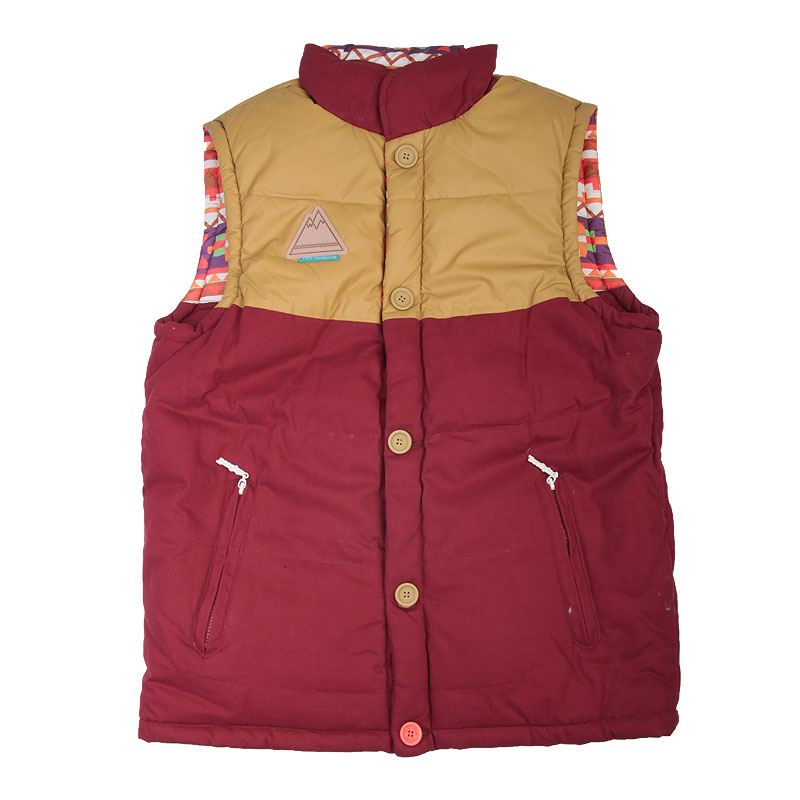 

Жилет True spin Alaska Vest Burgundy Native, Красный