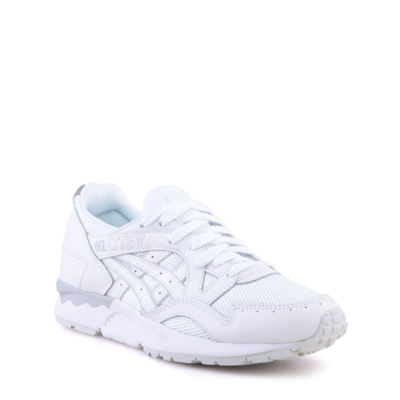 мужские белые кроссовки ASICS Gel-Lyte V H603L-0101 - цена, описание, фото 1