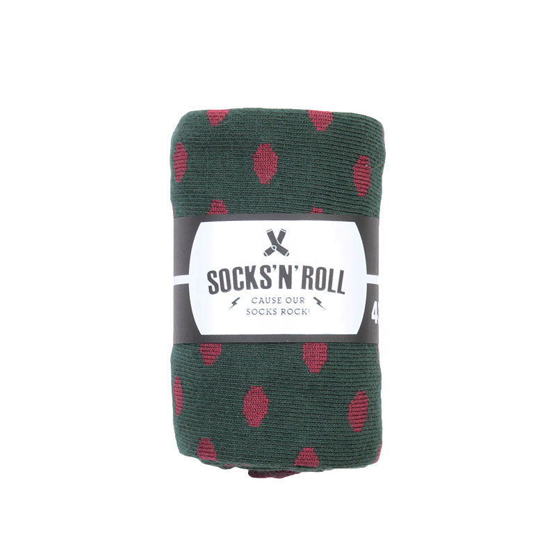  зеленые носки Socks'n'Roll  MOD001-зел - цена, описание, фото 1