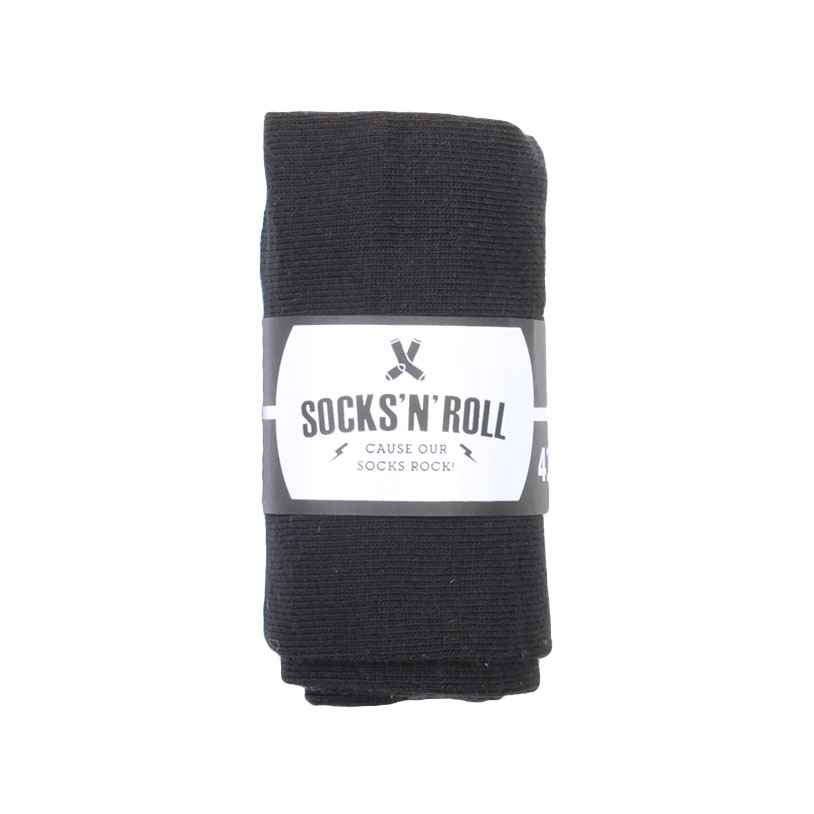  черные носки Socks'n'Roll  MOD001-черн/гол - цена, описание, фото 1