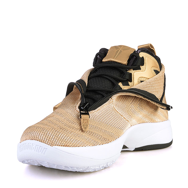 мужские золотые баскетбольные кроссовки Nike Zoom Kobe Icon JCRD 819858-700 - цена, описание, фото 3