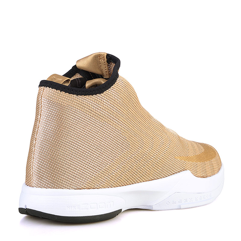 мужские золотые баскетбольные кроссовки Nike Zoom Kobe Icon JCRD 819858-700 - цена, описание, фото 2