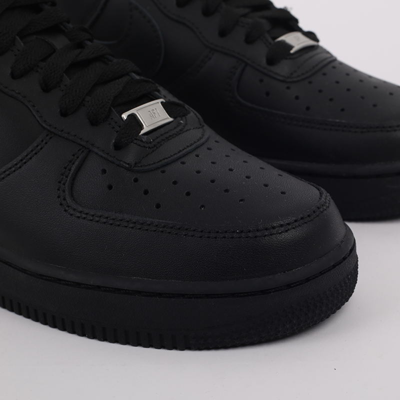 мужские черные кроссовки Nike Air Force 1 `07 315122-001 - цена, описание, фото 3