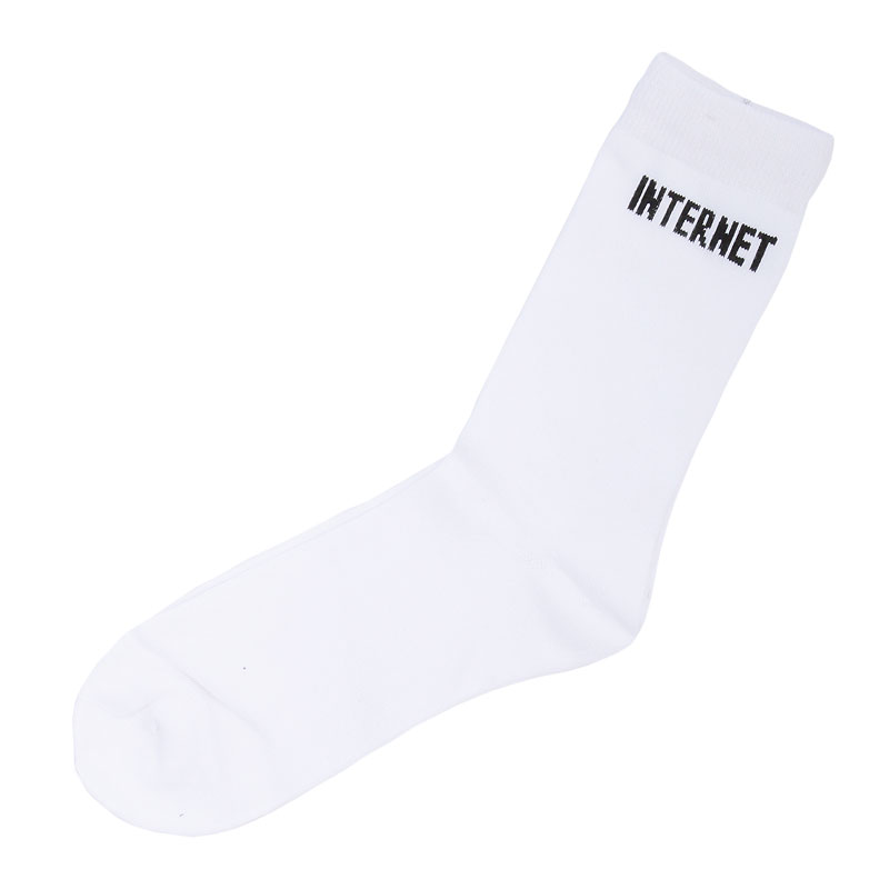 мужские белые носки LECHARLATAN Internet LC001-003INT - цена, описание, фото 1
