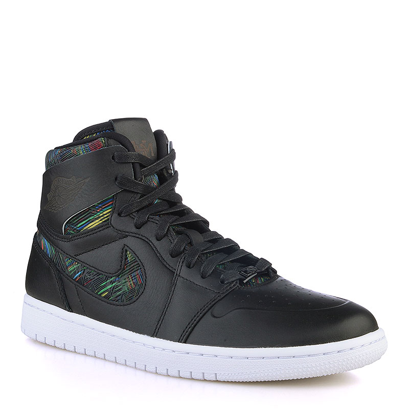 

Кроссовки Air Jordan 1 Retro High Nouv BHM, Черный;белый