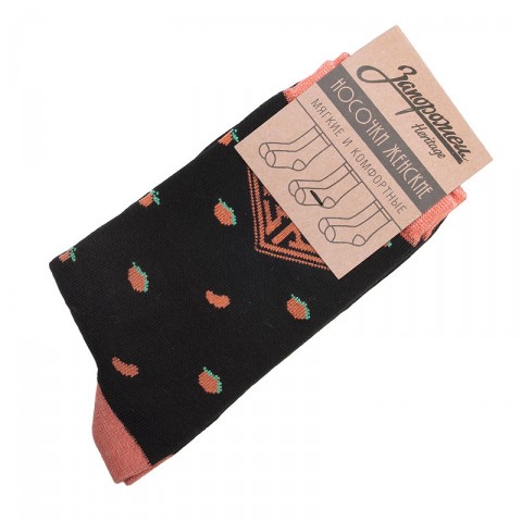 женские носки Запорожец heritage Апельсин  