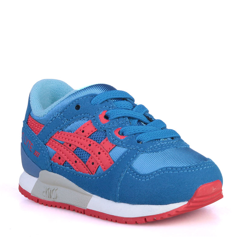 детские синие кроссовки ASICS Gel-Lyte III C536N-4223 - цена, описание, фото 1