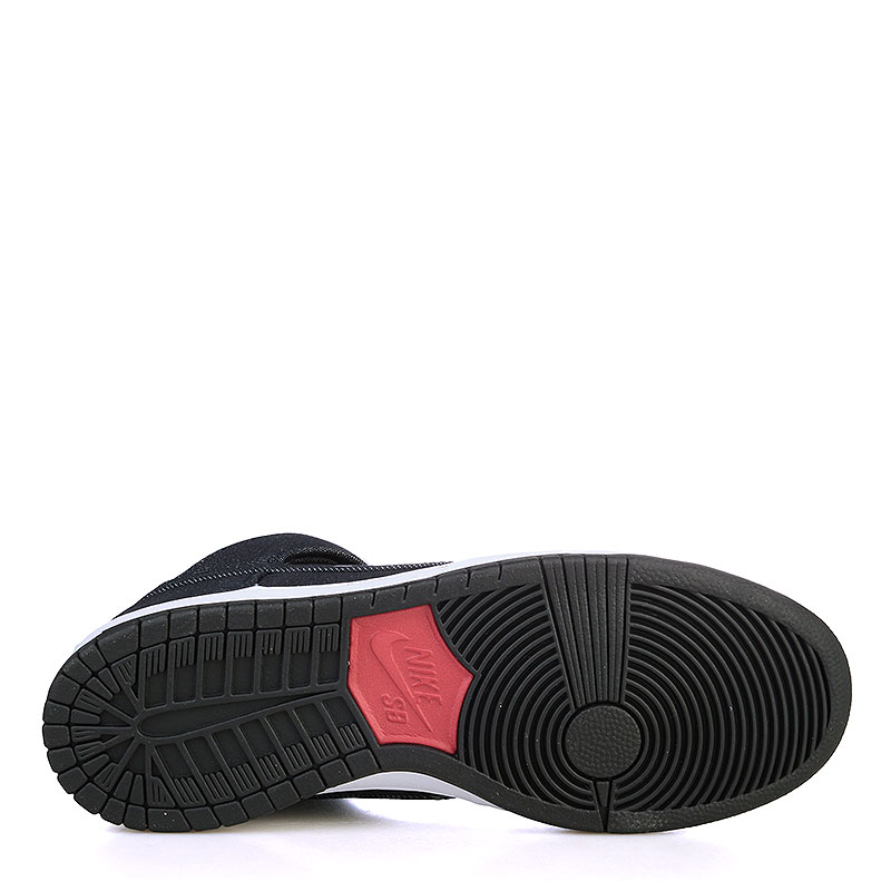 мужские черные кроссовки Nike SB Dunk High Premium SB 313171-441 - цена, описание, фото 4