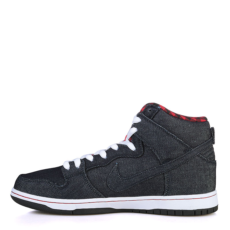 мужские черные кроссовки Nike SB Dunk High Premium SB 313171-441 - цена, описание, фото 3