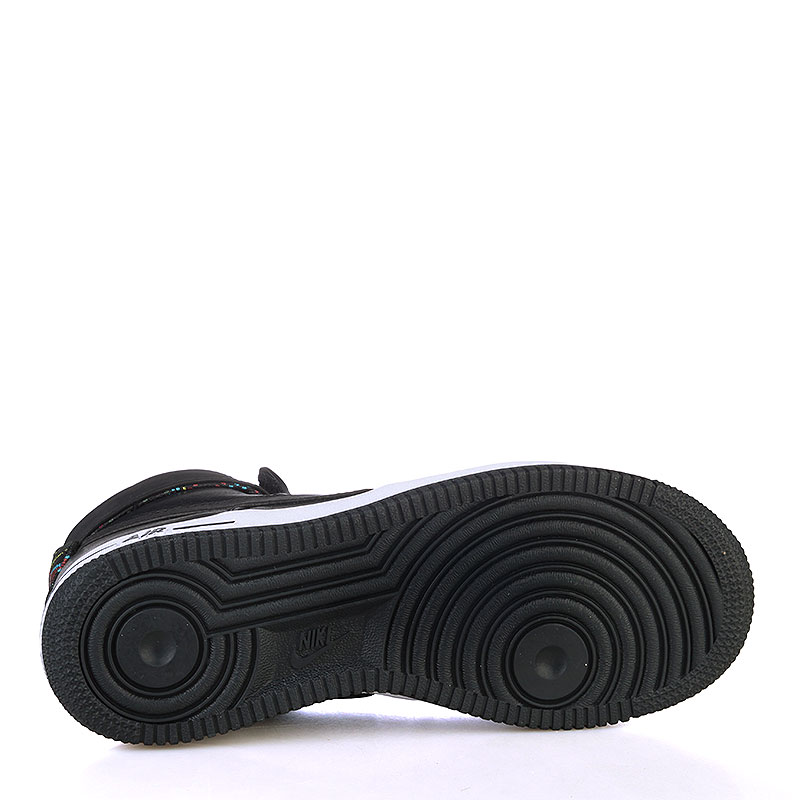 женские черные кроссовки  Nike WMNS Air Force 1 Hi BHM 836228-001 - цена, описание, фото 4