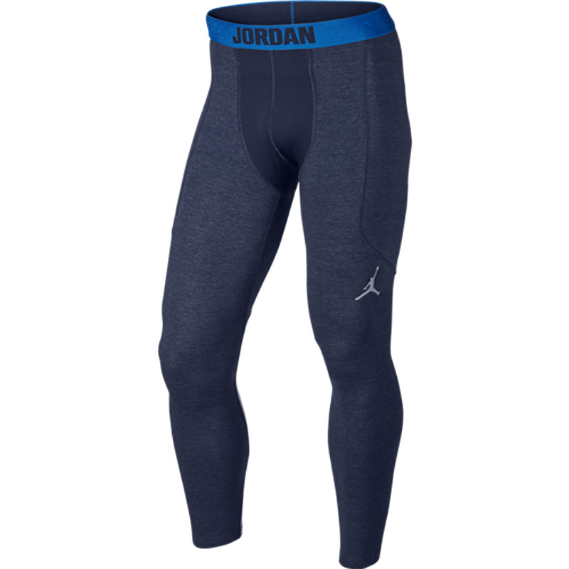 мужские серые брюки Jordan Stay Warm Comp Shield 689801-410 - цена, описание, фото 1