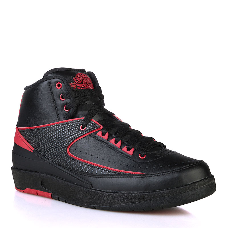 

Кроссовки Air Jordan II Retro, Черный;красный
