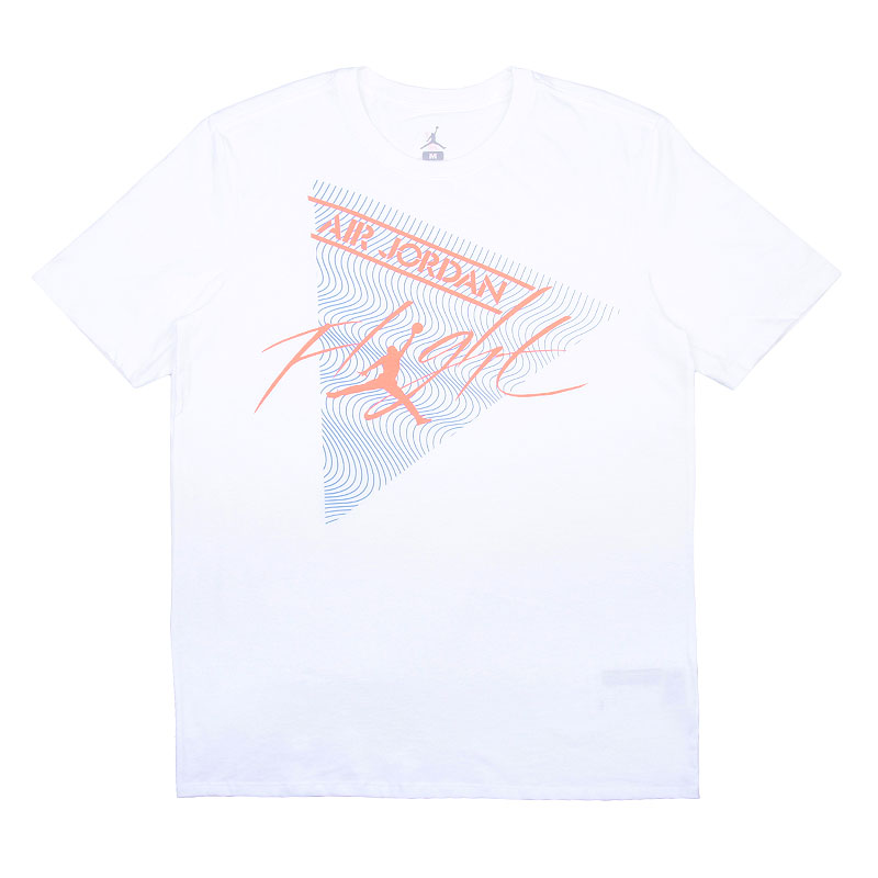 мужская белая футболка Jordan Flight Tee 725025-100 - цена, описание, фото 1