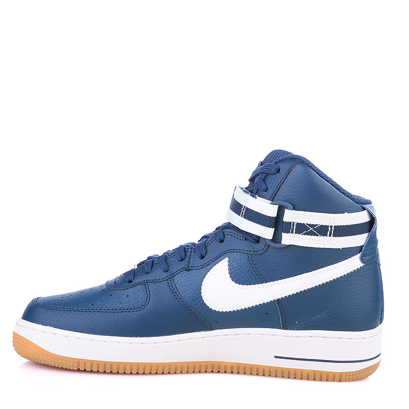мужские синие кроссовки Nike Air Force 1 High`07 315121-410 - цена, описание, фото 3