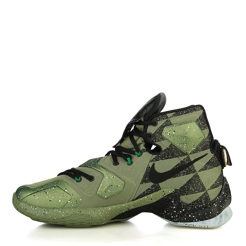 мужские зеленые баскетбольные кроссовки Nike Lebron XIII AS 835659-309 - цена, описание, фото 3