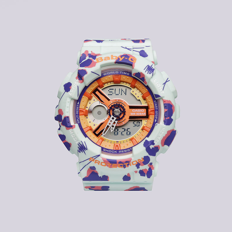

Часы Casio, Фиолетовый;бирюзовый;оранжевый, Casio Baby-G