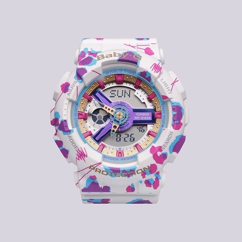 

Часы Casio, Белый;розовый;фиолетовый, Casio Baby-G