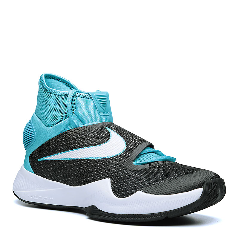 мужские голубые баскетбольные кроссовки Nike Zoom Hyperrev 2016 820224-410 - цена, описание, фото 1