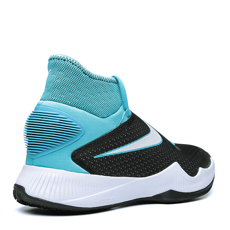 мужские голубые баскетбольные кроссовки Nike Zoom Hyperrev 2016 820224-410 - цена, описание, фото 2