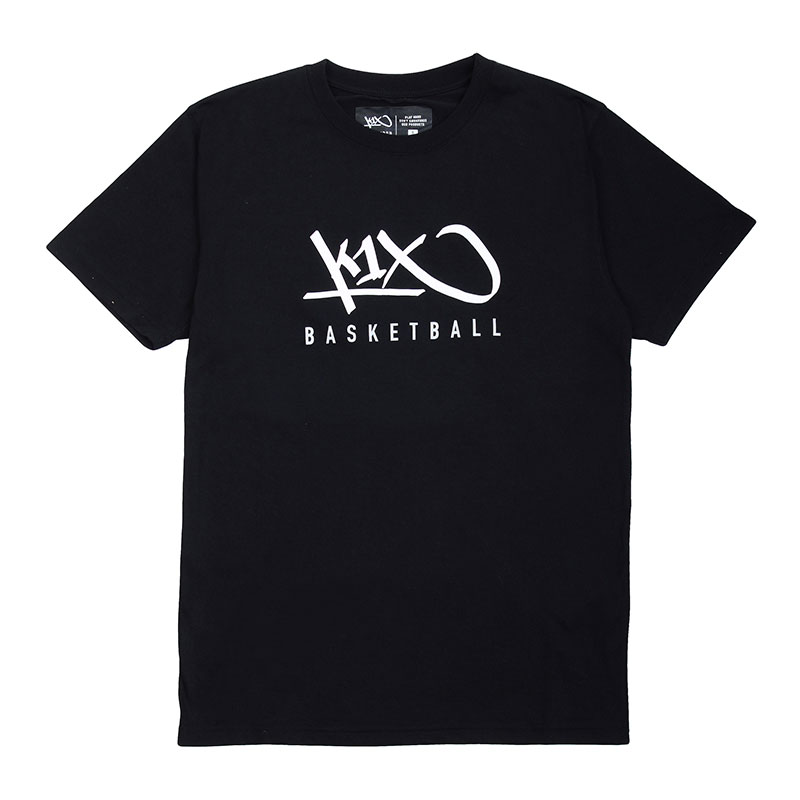 мужская черная футболка K1X Hardwood tee mk3 2106-2500/0001 - цена, описание, фото 1