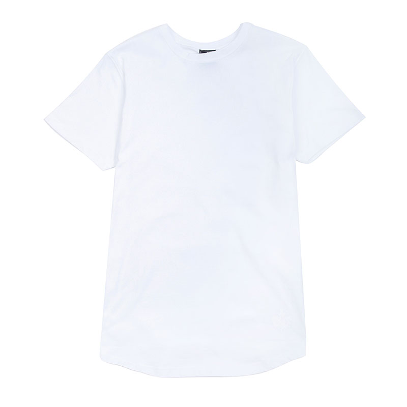 мужская белая футболка K1X O.D. Long tee 1154-2501/1100 - цена, описание, фото 1