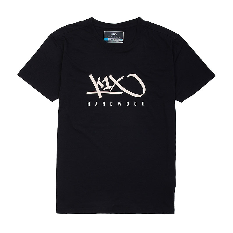 мужская черная футболка K1X Hardwood tee 7200-0018/0001 - цена, описание, фото 1