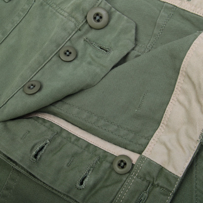 мужские оливковые брюки Stussy Military Pant 116273-olive - цена, описание, фото 3