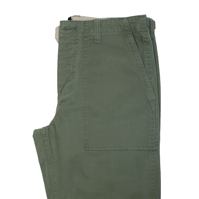 мужские оливковые брюки Stussy Military Pant 116273-olive - цена, описание, фото 2