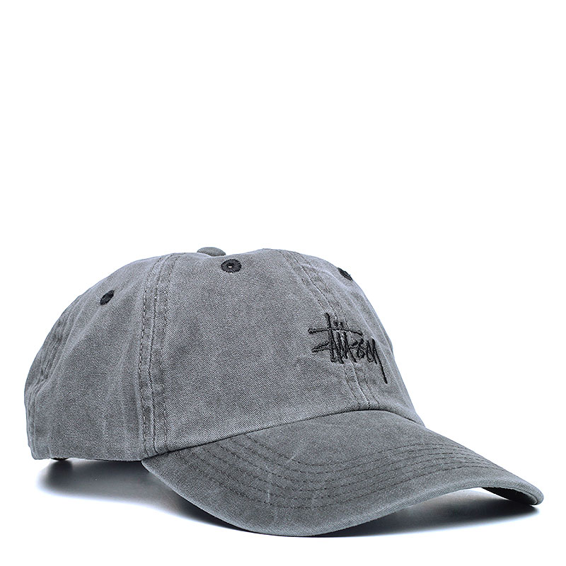Кепка Stussy Smooth Stock Enzyme Cap (131561-black)  - цена, описание, фото 1