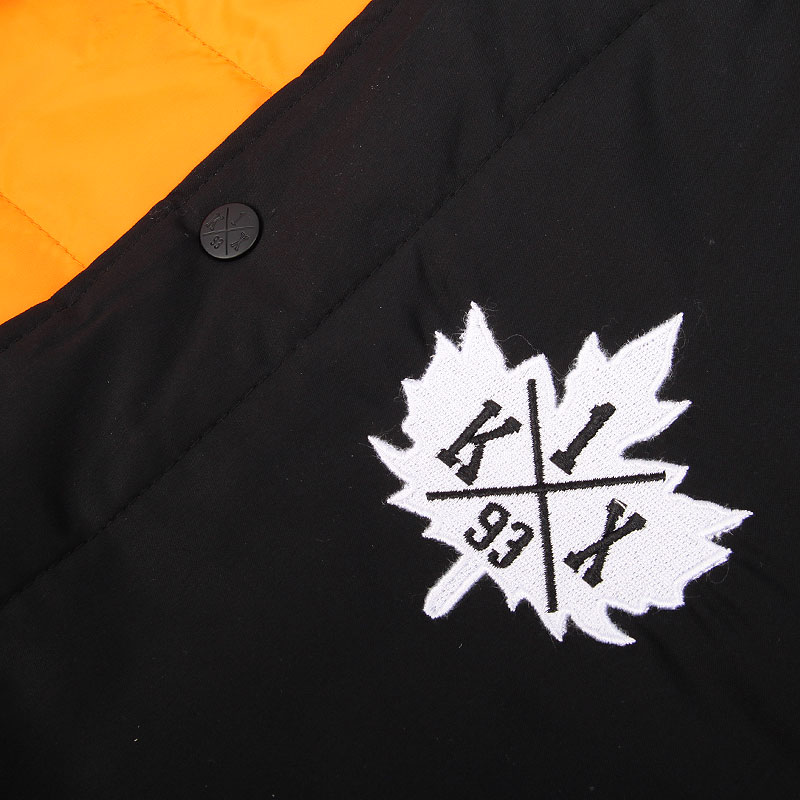 мужская черная куртка K1X Leaf Bomber Jacket 1153-1105/0001 - цена, описание, фото 3