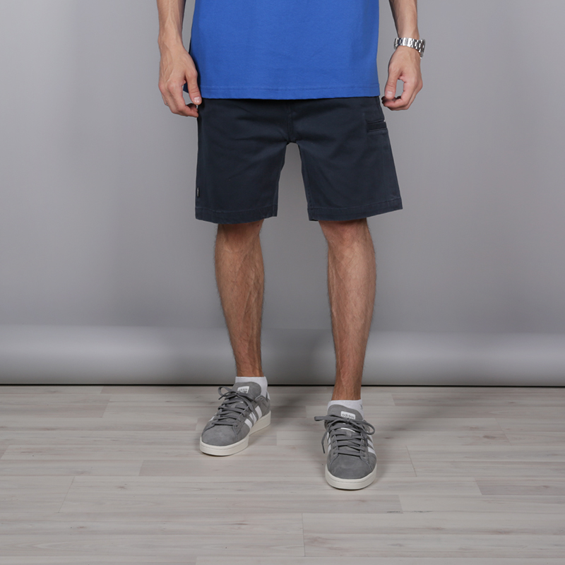 мужские темно-синие шорты the hundreds Industry Chino Short T16P204038-navy - цена, описание, фото 1