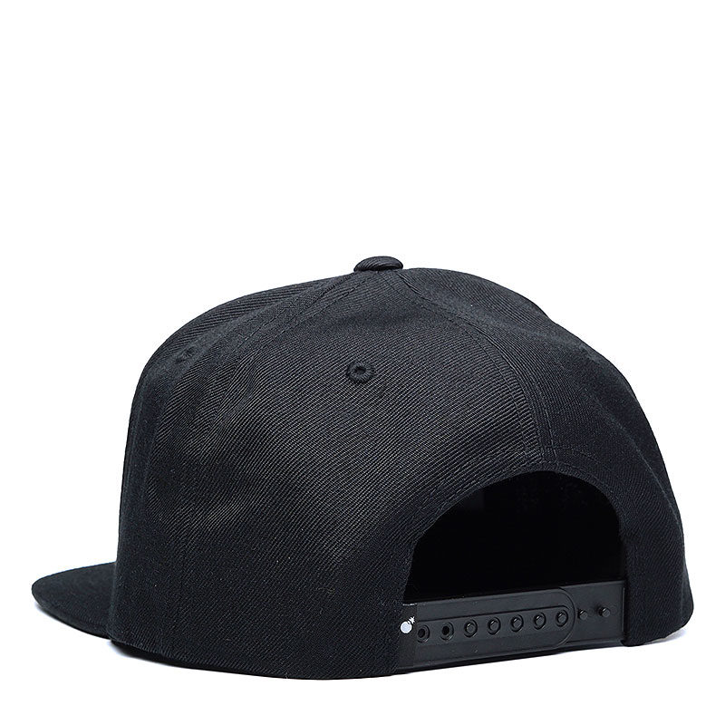  черная кепка the hundreds Forever Adam Snapback T13P106120-black - цена, описание, фото 2