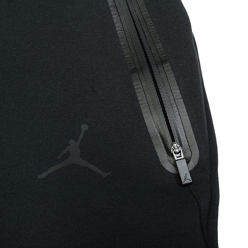 мужские черные брюки Jordan Jordan Lite Fleece Pants 724788-010 - цена, описание, фото 4