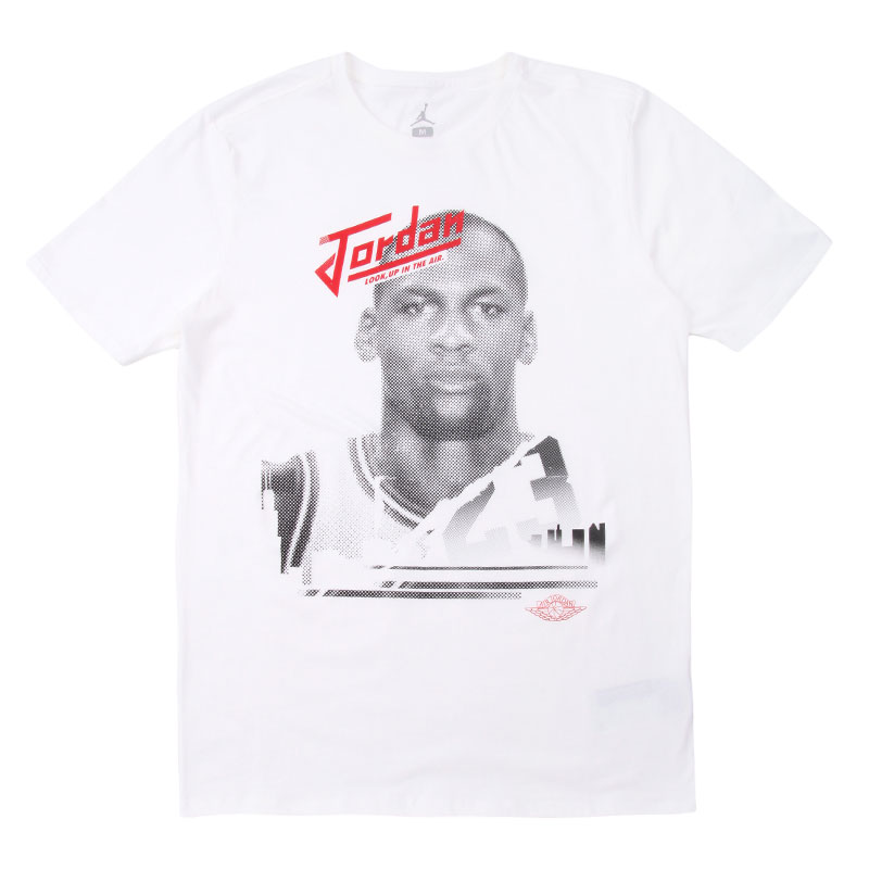 мужская белая футболка Jordan AJ 2 Up In The Air Tee 789612-101 - цена, описание, фото 1