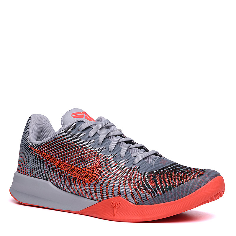 мужские серые баскетбольные кроссовки Nike KB Mentality II 818952-004 - цена, описание, фото 1